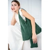 Image de Abaco Studio - Sac à main en Velours de Cuir Deni Vert Militaire - 40x47 cm OS
