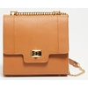 Image de Abaco Paris - Sac bandoulière en Cuir de Vachette Tine camel - 24x23x7 cm OS