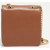 Image de Abaco Paris - Sac bandoulière en Cuir Box camel - 16x16x6 cm OS