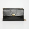 Image de Abaco Paris - Sac bandoulière en Cuir de Vachette Zig noir - 27x17x5 cm OS