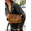 Image de 1987 by Abaco - Sac porté épaule en Cuir hero camel - 26x14x7,5 cm OS