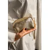 Image de Abaco Studio - Porte-monnaie en Cuir doré -11x7x4 cm OS