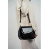 Image de Abaco Paris - Sac bandoulière en Cuir wayne noir - 22x22x7 cm OS