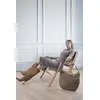 Image de Abaco Studio - Sac porte épaule en Velours de Cuir Moss Taupe - 39x33x6 cm OS