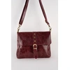 Image de 1987 by Abaco - Sac à bandouliere en cuir Otis bordeaux - 23 X 25 X 4 cm OS