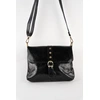 Image de 1987 by Abaco - Sac à bandouliere en cuir Otis noir - 23 X 25 X 4 cm OS