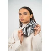 Image de 1987 by Abaco - Portefeuille en Cuir edge motif zèbre noir - 20x11x3,5 cm OS