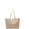 Image de Abaco Paris - Sac cabas en cuir Sola taupe - 48x29x14cm OS