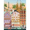 Image de Pieces & Peace Mini Puzzle - Barcelone