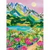 Image de Pieces & Peace Mini Puzzle - Lever de Soleil sur les Alpes