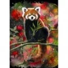 Image de Alipson Puzzle Panda Roux Assis sur une Branche