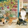 Image de Alipson Puzzle Agneatha et ses Chatons sur le Pas de la Porte