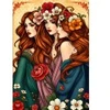 Image de Alipson Puzzle Les Trois Muses aux Fleurs