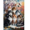 Image de Alipson Puzzle Hiver Félin