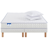 Image de Matelas + sommier Ressorts ensachés 160x200 cm MERINOS TOP TRIO