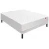 Image de Epeda Ensemble Destination + Sommier Escale Confort Ferme + Pieds 90x200 Ressorts
