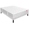Image de Epeda Ensemble L'AILLEURS + Sommier Escale Confort Ferme+ Pieds 70x190 Ressorts