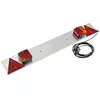 Image de MAXTER Plaque d'éclairage pour remorque en métal - 1M avec Alimentation 4 m - 7 Broches