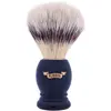 Image de PLISSON - Blaireau Classique - Manche Noir et Fibre Blanche - 100% Made In France
