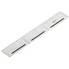 Image de Règle de coupe bord acier antiglisse quadrillée 30cm