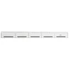 Image de Règle de coupe bord acier antiglisse quadrillée - 50cm
