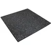 Image de Dalle anti-vibration - IDMAT - 600x600x10 mm - Gris anthracite chiné - Caoutchouc recyclé
