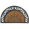 Image de Tapis en coco Coral demi-lune - 45x75 cm