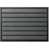 Image de Tapis combi absorbant grattant - 60 x 90 cm - Gris