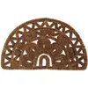 Image de Tapis grattant - 45x75 cm - demi-lune coco