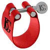 Image de Ligature Flex Rouge - Clarinette Sib