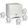 Image de Pack de 5 enceintes surround Cabasse Satellite Alcyone 3 Blanc mat + 1 caisson de basses en occasion ou reconditionné