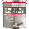 Image de ARCANE INDUSTRIES Peinture carrelage Sol, résine pour recouvrir faïence et Carreaux : Arcapoxy Sol carrelage - 1 kg (jusqu'à 5 m² en 2 Couches) Rouge Tomate - RAL 3013