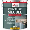 Image de Peinture Meuble Cuisine, Salle de Bain - Résine Epoxy Bi-composant - ARCAPOXY MEUBLE - 2.5 kg (jusqu'à 30 m² en 2 couches) Jaune Signalisation - RAL 1023 - ARCANE INDUSTRIES