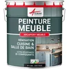 Image de Peinture Meuble Cuisine, Salle de Bain - Résine Epoxy Bi-composant - ARCAPOXY MEUBLE - 2.5 kg (jusqu'à 30 m² en 2 couches) Noir foncé RAL 9005 - ARCANE INDUSTRIES