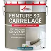 Image de ARCANE INDUSTRIES Peinture carrelage Sol, résine pour recouvrir faïence et Carreaux : Arcapoxy Sol carrelage - 2.5 kg (jusqu'à 12.5 m² en 2 Couches) Bleu d'eau - RAL 5021