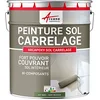 Image de ARCANE INDUSTRIES Peinture carrelage Sol, résine pour recouvrir faïence et Carreaux : Arcapoxy Sol carrelage - 10 kg (jusqu'à 50 m² en 2 Couches) Vert Réséda - RAL 6011