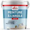 Image de Peinture argile naturelle, decoration chambre, enfant : Argilis - 15 m² (2.5 kg en 1 couche) Dauphin Rose Poudre - ARCANE INDUSTRIES
