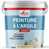 Image de Peinture argile naturelle, decoration chambre, enfant : Argilis - 15 m² (2.5 kg en 1 couche) Poussin Jaune Clair - ARCANE INDUSTRIES
