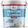 Image de Peinture argile naturelle, decoration chambre, enfant : Argilis - 30 m² (5 kg en 1 couche) Kangourou Gris Violet - ARCANE INDUSTRIES