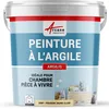 Image de Peinture argile naturelle, decoration chambre, enfant : Argilis - 30 m² (5 kg en 1 couche) Poussin Jaune Clair - ARCANE INDUSTRIES