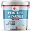 Image de Peinture argile naturelle, decoration chambre, enfant : Argilis - 60 m² (2x5 kg en 1 couche) Koala Gris Rose - ARCANE INDUSTRIES