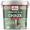 Image de Peinture chaux naturelle : peinture, sans émanation, mineralis - 15 m² (2.5 kg en 1 couche) Etain Gris Foncé - ARCANE INDUSTRIES