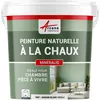 Image de Peinture chaux naturelle : peinture, sans émanation, mineralis - 15 m² (2.5 kg en 1 couche) Wasabi Blanc Vieilli - ARCANE INDUSTRIES