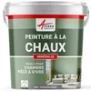 Image de Peinture chaux naturelle : peinture, sans émanation, mineralis - 30 m² (5 kg en 1 couche) Etain Gris Foncé - ARCANE INDUSTRIES