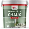 Image de Peinture chaux naturelle : peinture, sans émanation, mineralis - 60 m² (2x5 kg en 1 couche) Etain Gris Foncé - ARCANE INDUSTRIES