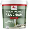 Image de Peinture chaux naturelle : peinture, sans émanation, mineralis - 60 m² (2x5 kg en 1 couche) Gingembre Grège - ARCANE INDUSTRIES