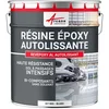Image de ARCANE INDUSTRIES Résine epoxy, autolissante, Peinture pour Sol : déco, intérieure, Atelier, Effet Miroir - 5 kg Blanc