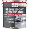 Image de ARCANE INDUSTRIES Résine epoxy, autolissante, Peinture pour Sol : déco, intérieure, Atelier, Effet Miroir - 5 kg Ivoire Clair - RAL 1015