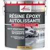 Image de ARCANE INDUSTRIES Résine epoxy, autolissante, Peinture pour Sol : déco, intérieure, Atelier, Effet Miroir - 25 kg Beige - RAL 1001