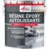 Image de ARCANE INDUSTRIES Résine epoxy, autolissante, Peinture pour Sol : déco, intérieure, Atelier, Effet Miroir - 25 kg Telegris 2 - RAL 7046